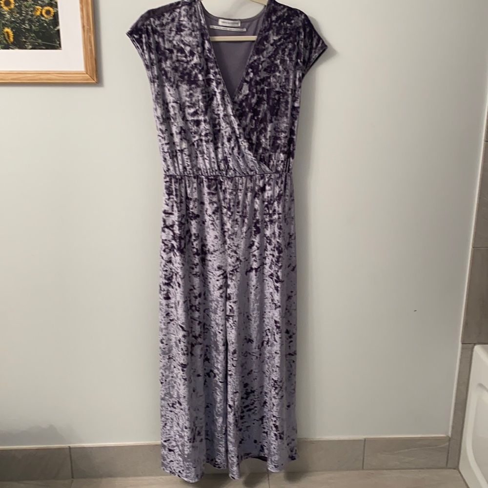 velvet jumpsuit